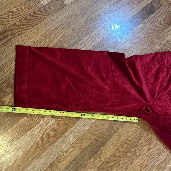 Anthropologie Colette Corduroy Crop Wide-Leg Pants Size 28P NWT - Picture 6 of 10